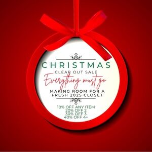 Clearing out current inventory! 
Accepting offers
Discounted shipping on bundles